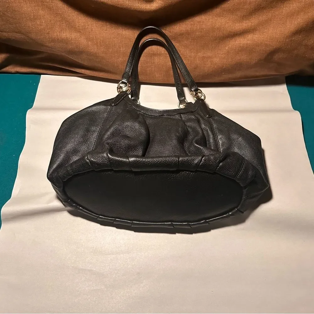 Coach  Pebble Leather Lily Shoulder Bag​